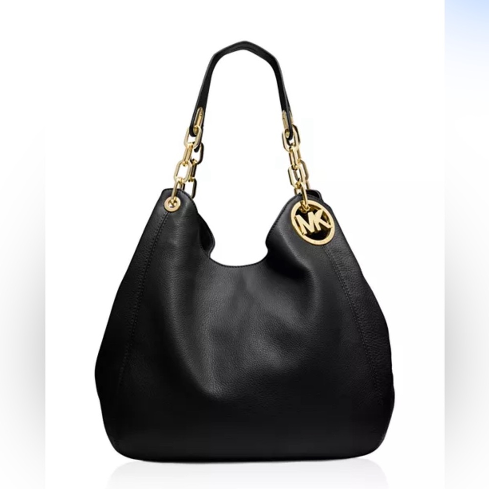 MICHAEL KORS | Pebbled Fulton Leather Hobo